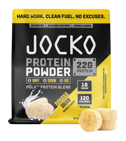 JOCKO 29113 BANANA CREAM PROTEIN POWDER BAG