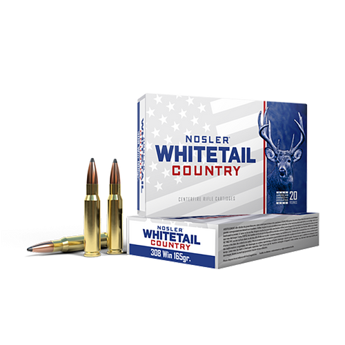 Nosler Whitetail 308 Win 165gr - Sp 20rd 10bx/cs