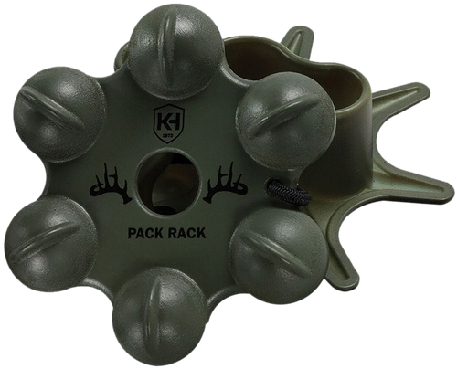 Knight & Hale KHD1019  Pack Rack Attracts Deer Species Dark Green Plastic