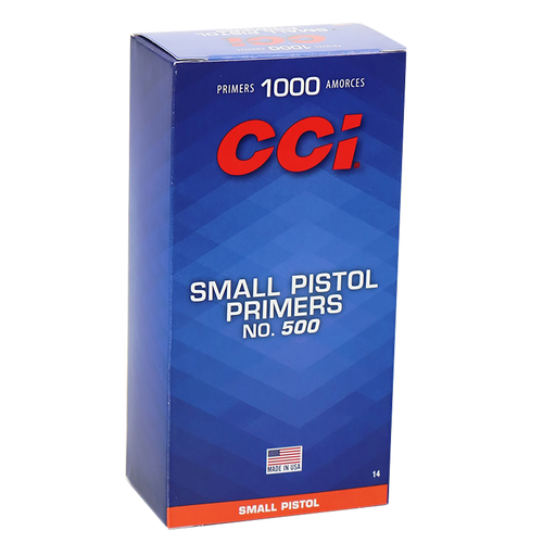 CCI 0014 Standard Pistol No. 500 Small Pistol Multi Caliber Handgun 1000/Box