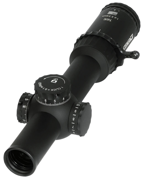 Steiner 5103 T6Xi  1-6x24mm 30mm Tube Illuminated KC-1 MIL Reticle First Focal Plane Features Throw Lever
