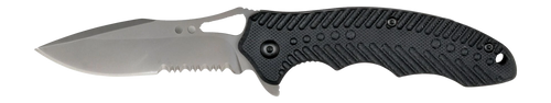 RUKO RUK0173S     TIN 3-3/4"SERRATED FOLDING G10