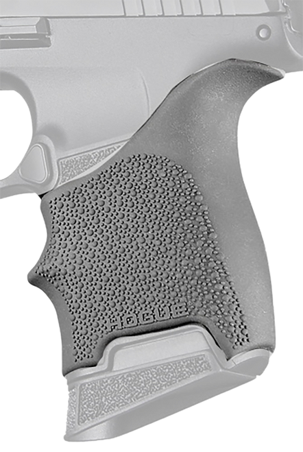Hogue 18702 Grip Sleeve Handall Beavertail Slate Gray Rubber