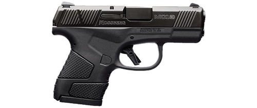 This is a Mossberg MC1SC chambered in 9mm. Comes with (2) magazines, (1) 6 round, (1) 7 round.