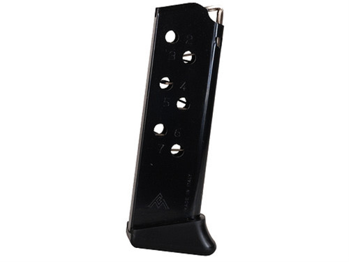 This is a 7 round magazine for the Walther PPK 32 acp, made by Mec-Gar.