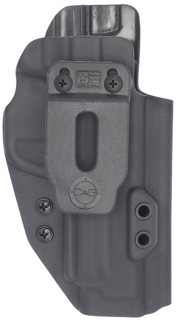 C&G Holsters 0568100 Covert  IWB Black Kydex Belt Clip Fits S&W M&P 9/40 4.25" Right Hand
