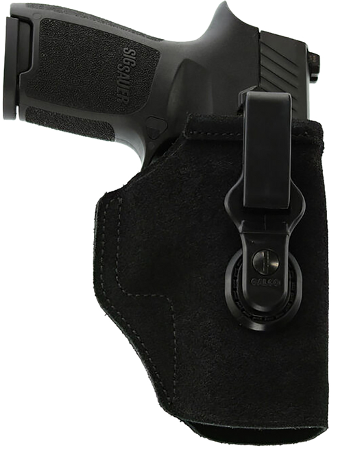 Galco TUC894B Tuc-N-Go 2.0 Strongside/Crossdraw IWB Black Fits Sig P365 Ambidextrous
