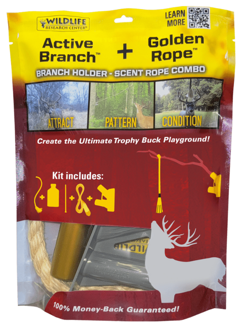 Wildlife Research 3974Combo Kit includes One Golden Rope, 4 oz Golden Rope Scent & Active-Branch Holder