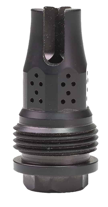 Jk Armament JKMDHDCF24 War Eagle Compensator/Flash Hider 30Cal 5/8"x24 Stainless Steel Nitride Black