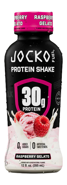 JOCKO 29273 MOLK RTD RASPBERRY GELATO PROTEIN 12PK