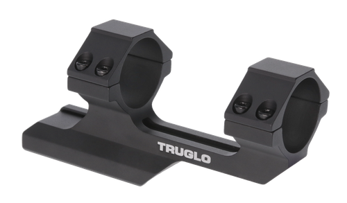 Truglo 1-piece Picatinny Riser - Scope Mount 1"height 1" Rings