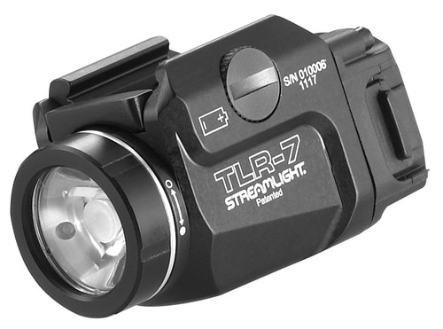 This is a Streamlight weapon light, model TLR-7, a maximum of 700 lumens.