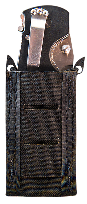 High Speed Gear 41PT00BK TACO Duty Single Pistol Mag, Black Nylon with MOLLE Exterior, Fits MOLLE & 2" Belt