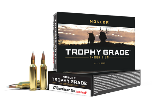 Nosler Trophy Grade 22cm - 70gr Accu Tip 20rd 10bx/cs