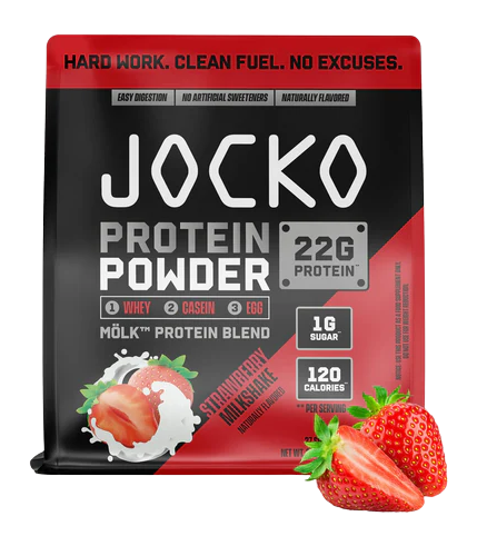 JOCKO 29116 STRAWBERRY PROTEIN POWDER BAG