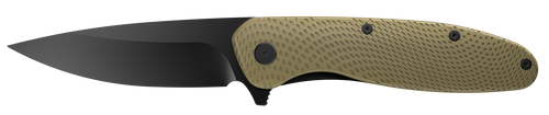 Outdoor Edge Viddux Non Razor - Folder 3" Green/black