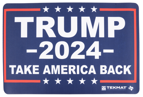 TekMat TEKR17TRUMP2024 Trump 2024 Take Back America Red/White/Blue Rubber 11" x 17"