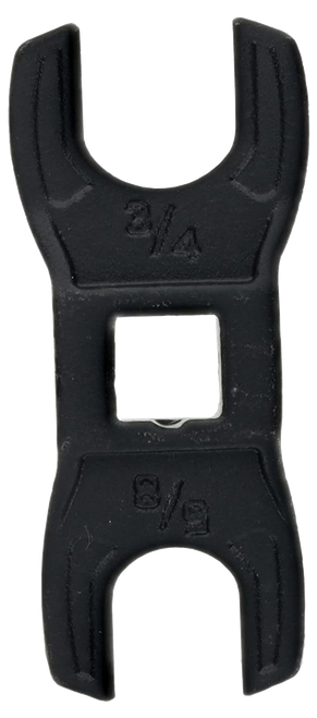Wheeler 1199465 Muzzle Device & Buffer Tube Crowfoot Wrench Black Steel