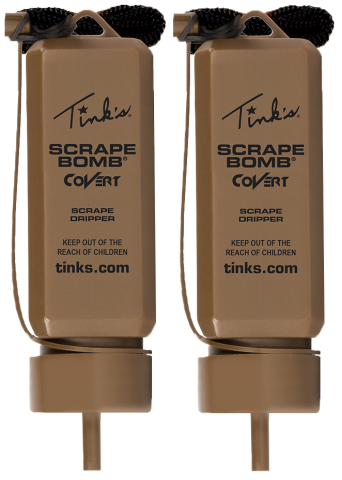 Tinks W5104 Covert Scrape Bomb 2 oz Dripper 2 Drippers
