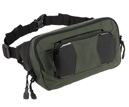 Vertx VTX5228RDGN SOCP Tactical Tactical Fanny Pack Rudder Green Mesh Pockets 17" Long