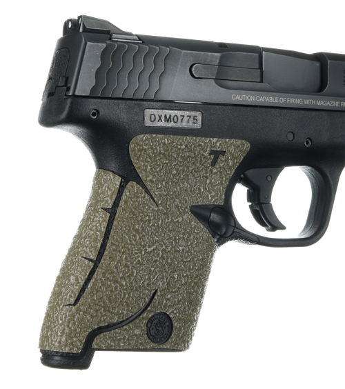 Talon Grips 705M Adhesive Grip  Textured Moss Rubber for S&W M&P Shield 9,40