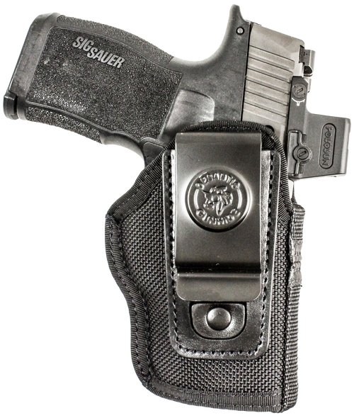 DeSantis Gunhide N87BJ9YZ0 Pro Stealth  IWB Black Nylon Sig Sauer P365 w/Red Dot Ambidextrous