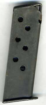This is a 6 round factory phosphate magazine for the Walther PPK 380 acp / 9mm kurz.