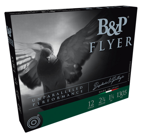 B&P 12B14P75 Competition Flyer 12Gauge 2.75" 1 1/4oz 7.5Shot 10 Per Box/10 Case