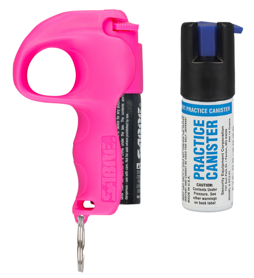 Sabre Quick Grip Pepper Spray - Kit Twist Lock Pink