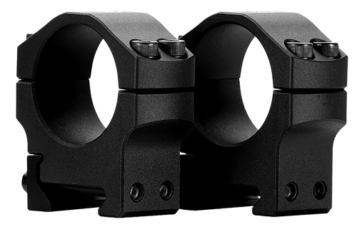 Mdt Sporting Goods Inc 103548BLK Premier Scope Ring Set Black Aluminum 34mm Tube, 1" Medium