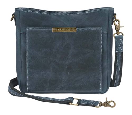 GTM GTM-CZY/98BLUE    SLIM PURSE CROSSBODY-BUFF