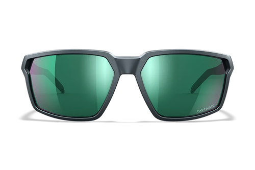 Wiley X AC6SRA07 Sierra  M/L Green Mirror Lens Polycarbonate Matte Graphite Frame