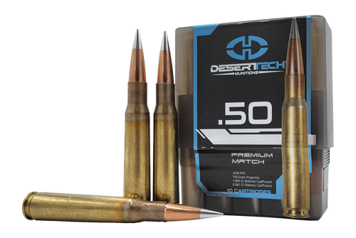 DT DTM-500750-BX DTM AMMO BOX 50BMG  750GR   10/10