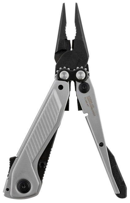 S.O.G SOG29550141 Flash MT Black/Silver Cryo D2 5.60" Long Plain Blade