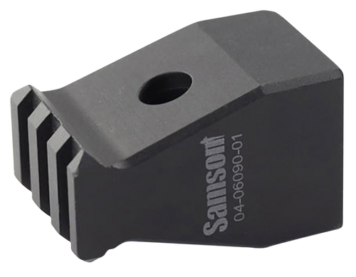 Samson 040609001 Rear Trunnion Stock Adapter  Picatinny Rail, Black Anodized Aluminum, Fits Most AK-Platform