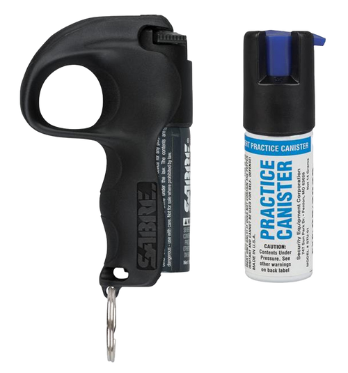 Sabre Quick Grip Pepper Spray - Kit Twist Lock Black