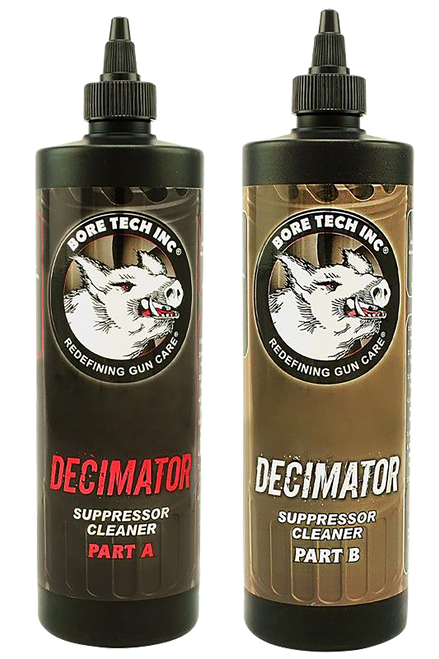 Bore Tech BTCQ30816AB Decimator Suppressor Cleaner A & B 16oz