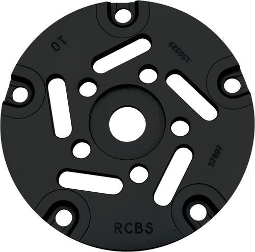 RCBS 88929 Pro Chucker 5 Shell Plate Size #6 Black Steel