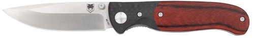 Cobratec Baron Folder 3.25" - Pakkawood/carbon Fiber/ss!