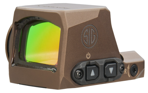 Sig Open Reflex Sight Romeox - Compact Circle Dot Fde