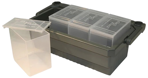 MTM Case-Gard SS2500 Shotshell Box  12 Gauge Clear Polypropylene 4 Pack