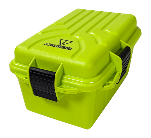 Mtm Emergency Box 2 - 9.8x6.8x4.8 Yellow Green