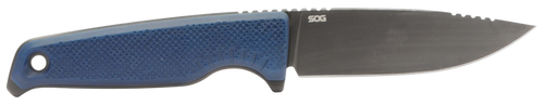 S.O.G SOG17790157 Altair FX  3.40" Fixed Clip Point Plain Satin TiCN Cryo CPM 154 SS Blade, Squid Ink Black GRN Handle, Includes Sheath