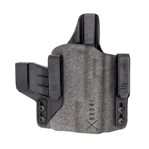 Safariland INCOG0244A0CX261 Incog X  IWB Gray Cordura Fits Springfield Hellcat Pro, Belt Clip Mount, Right Hand