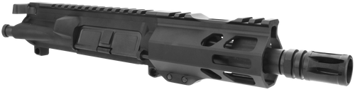TacFire BU-556-5 Pistol Upper Assembly  5.56x45mm NATO Caliber with 5" Black Nitride Barrel, Black Anodized 7075-T6 Aluminum Receiver & M-LOK Handguard for AR-Platform Includes Bolt Carry Group
