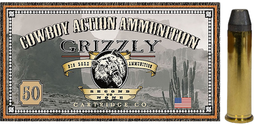 Grizzly Ammo GC357M8   357Mag 158gr Round Nose Flat Point 50 Per Box/10 Case