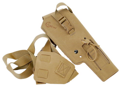 Cole-tac VW112 Varmint Wrangler Pistol Holder Coyote Brown Right Hand