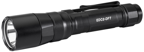 SureFire EDC2DFTBK  Everyday Carry Series Black Anodized 25/600/700 Lumens  White LED