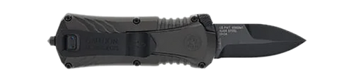S&w Knife M&p Otf 1.9" Aus-8 - Spear Point W/safety Black