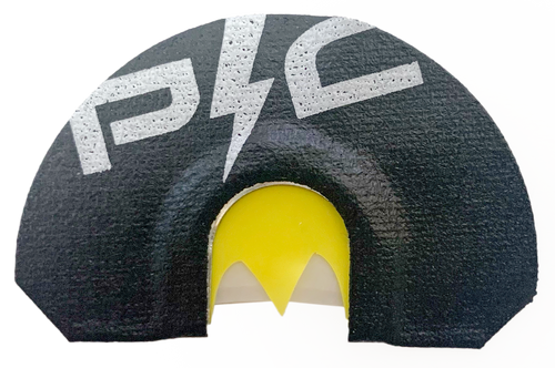Power Calls 24235 Mini Yelper Diaphragm Call Turkey Sounds Black/Yellow